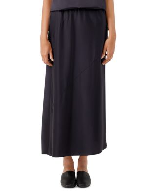 Eileen Fisher - Silk-Blend Bias Skirt