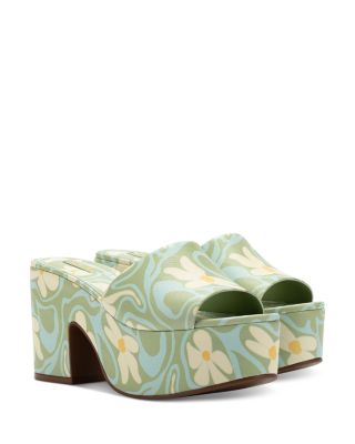 Larroudé - Women's Miso Platform Slide Sandals