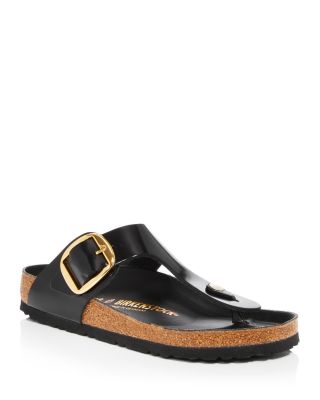 Birkenstock - Women's Gizeh High Shine Big Buckle Thong Sandals