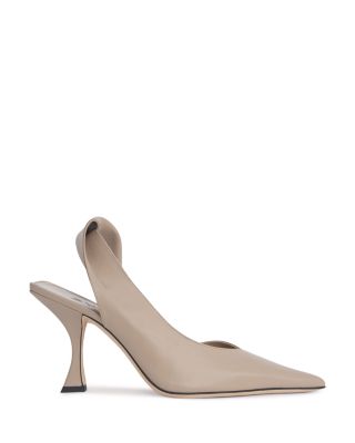 BY FAR - Women's Yasha Pointed Toe Slingback High Heel Pumps