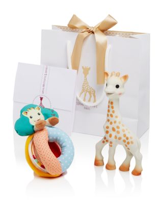 Sophie la Girafe - Sophisticated Set with Sophie la Girafe & Rattle - Ages 0+