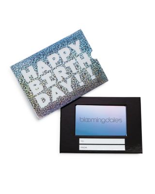 Bloomingdale's - Happy Birthday! Gift Card