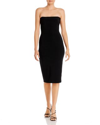 Norma Kamali - Strapless Midi Dress