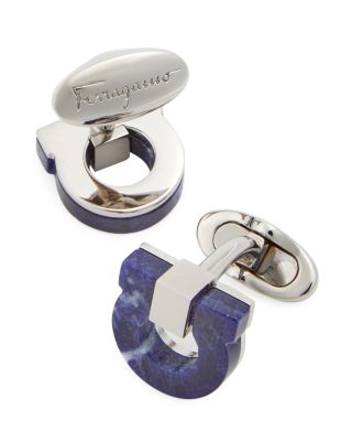 Ferragamo - Limestone Gancini Cuff Links