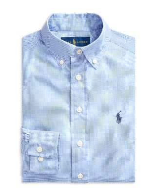 Ralph Lauren - Boys' Gingham Cotton Shirt - Big Kid