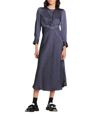 Sandro - Ricci Printed Midi Dress