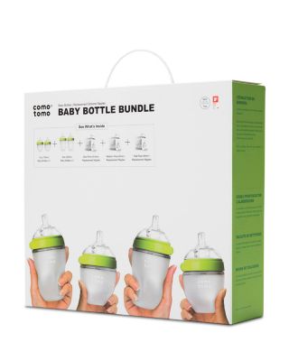 Comotomo - Baby Bottle Bundle, 7-Piece Set