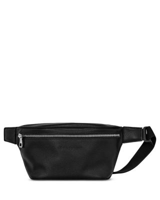 Longchamp - Le Foulonn&eacute; Zippered Leather Belt Bag