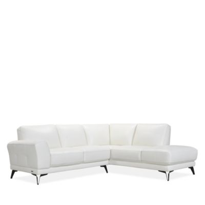 Bloomingdale's - Carmela 2 Piece Leather Sectional - 100% Exclusive