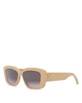 CELINE - Geometric Shiny Sunglasses, 55 mm