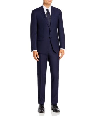 BOSS - Huge/Genius Solid Slim Fit Suit