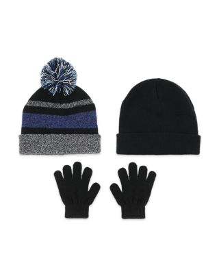 Capelli - Boys' 3 Pc. Hats & Gloves Set - Big Kid