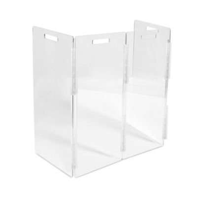 Hiddin - Clear Freestanding 10 Panel Pet Gate