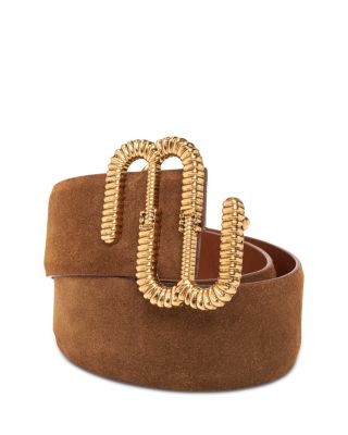 Maje - Signature Twist Leather Belt