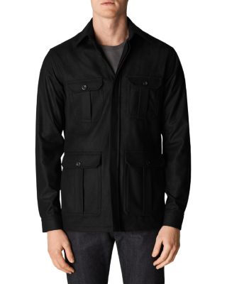 Eton - Wool Cashmere Overshirt