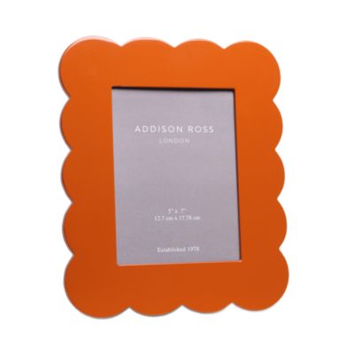 Addison Ross - Orange Lacquer Frame, 5" x 7"
