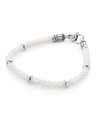 LAGOS - Sterling Silver White Caviar Bracelet