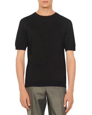 Sandro - Pablo Solid Knit Tee