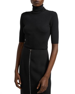 Theory - Leenda B Merino Wool Turtleneck Top