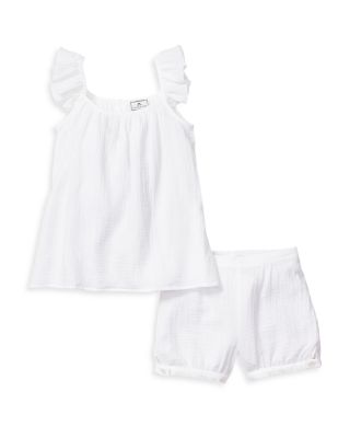 Petite Plume - Girls' Gauze Amelie Shorts Set - Baby, Little Kid, Big Kid