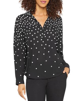 NYDJ - Becky Dot Print Blouse