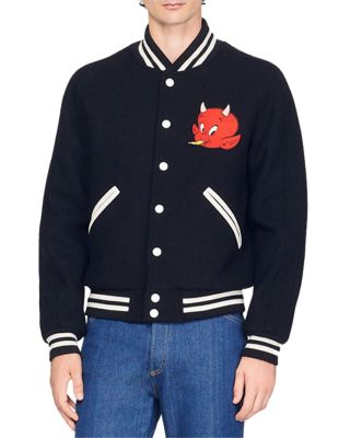 Sandro - Hot Stuff Varsity Jacket