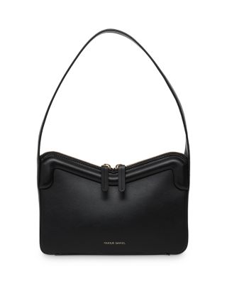 Mansur Gavriel - M Frame Metallic Baguette Shoulder Bag