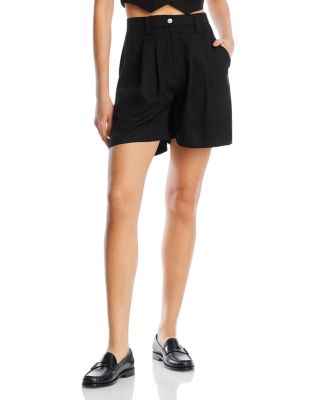 Donni - Pleated Twill Shorts