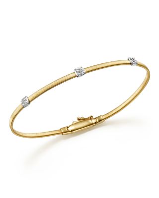 Marco Bicego - Masai 18K Gold Small Three Station Diamond Bracelet